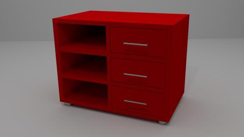 Meja Kecil Merah preview image